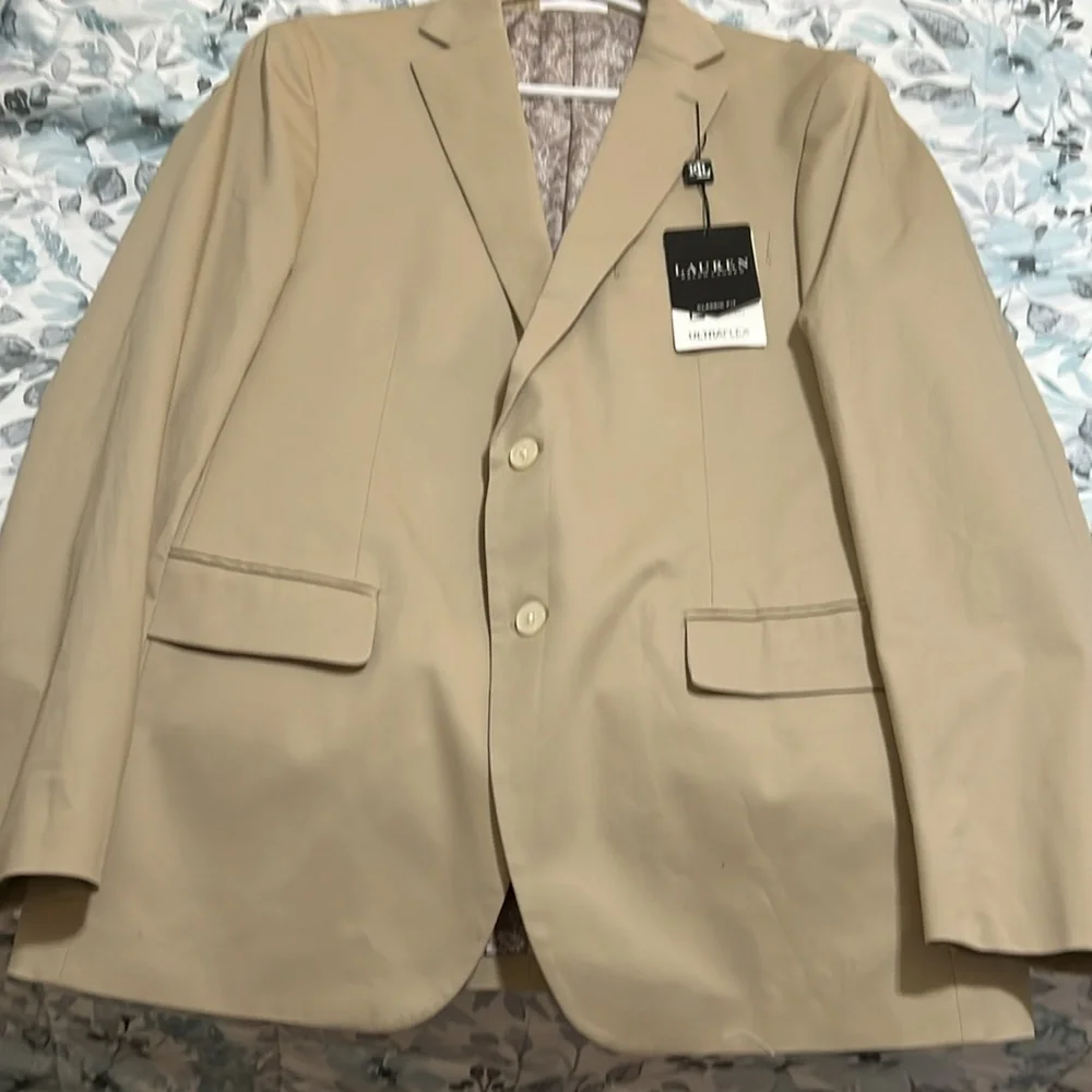 Lauren Ralph Lauren Men's UltraFlex Classic-Fit Sport Coat Tan